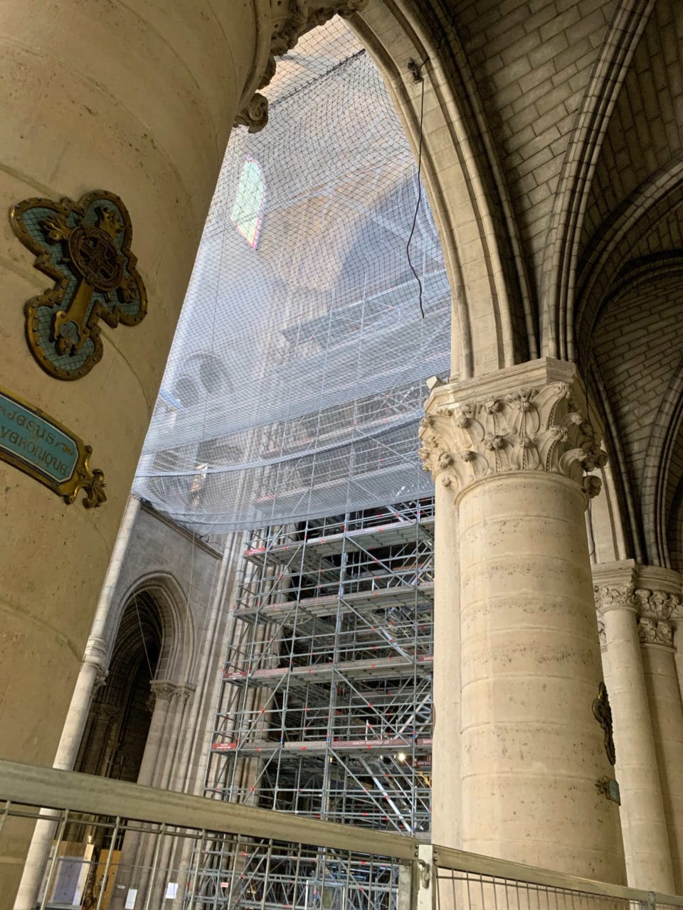 Latest Reconstruction Progress 2024 NotreDame Restoration