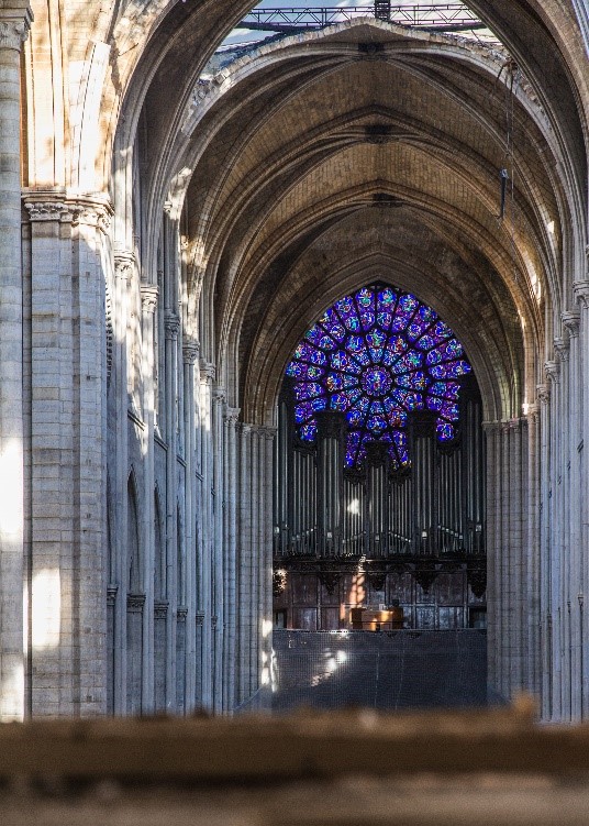 The StainedGlass of NotreDame de Paris