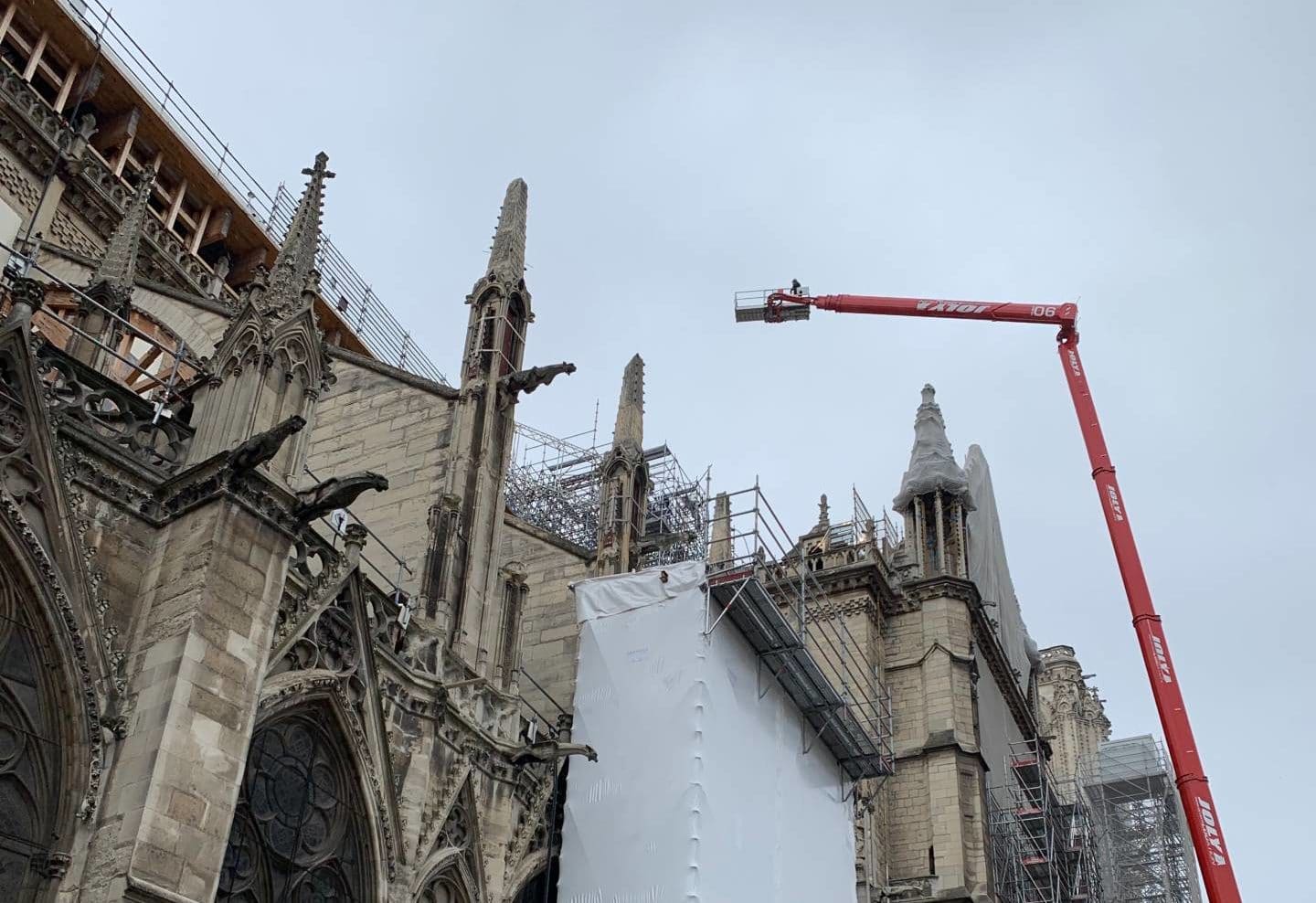 magician Struggle Laugh Notre-Dame Construction Progress Update | Friends of Notre-Dame de Paris